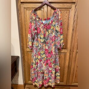 Lauren Conrad floral flowy dress, Never worn!!